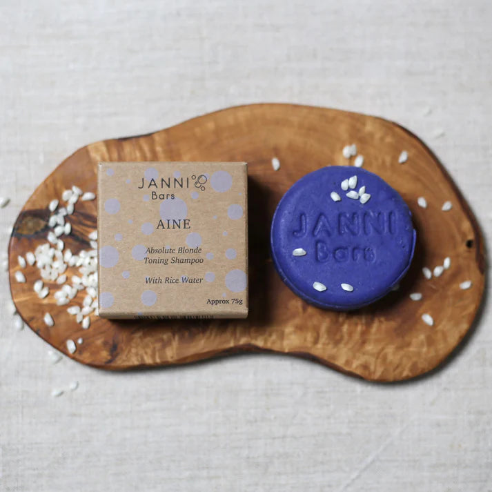 Aine Shampoo & Conditioner Bars - Toning for Blonde Hair