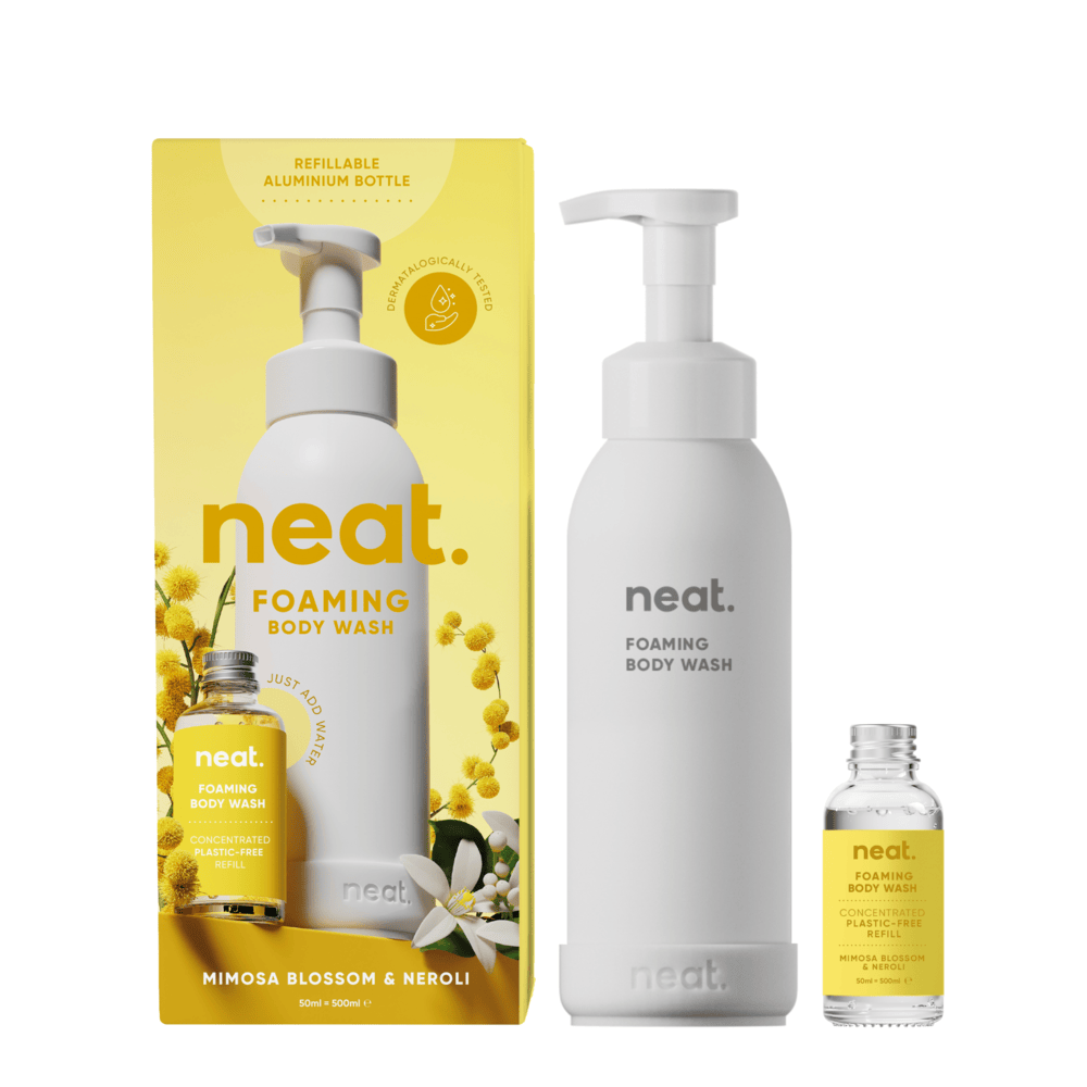 Foaming Body Wash - Mimosa Blossom and Neroli - Starter Kits & Refills