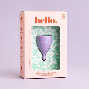 THE HELLO CUP™ - AVERAGE CERVIX CUP - SMALL LILAC