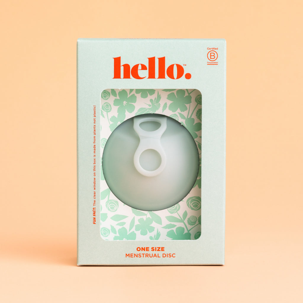 HELLO DISC™ - Menstrual Disc - BLACK DISC COMING SOON