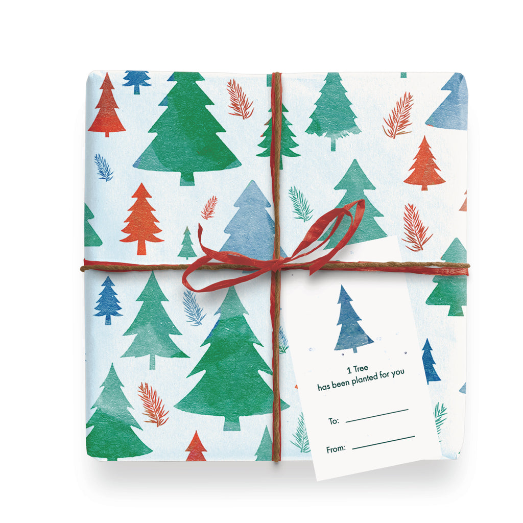 Festive Wrapping Paper Pack - 10 sheets