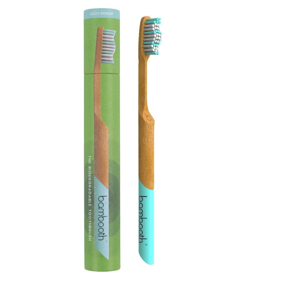 Bamboo Toothbrush - Aqua Marine