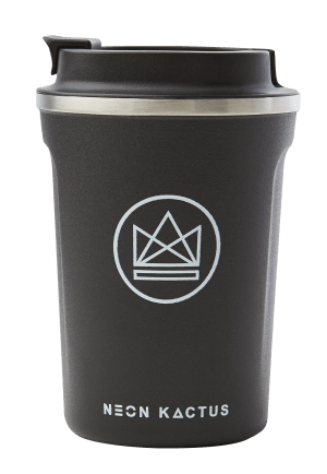 Stainless Steel Insulated Coffee Cup - 380ml/12 oz - Ode to Earth
