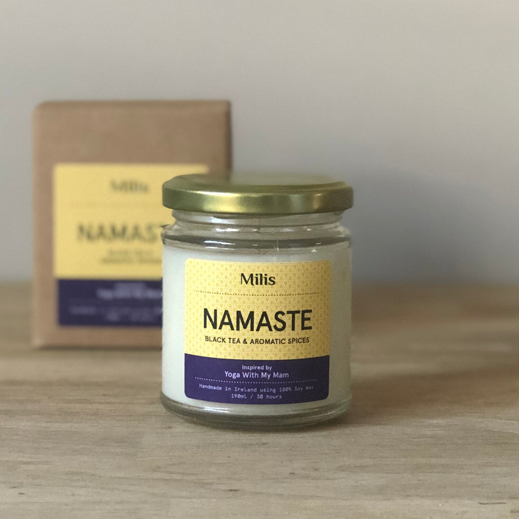 Namaste Soy Candle - Black Tea & Aromatic Spices