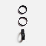 Organic Cotton Hairbands - Black - Pack of 3