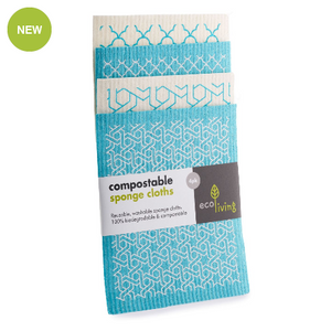 Compostable Sponge Cleaning Cloths - Moroccan Style