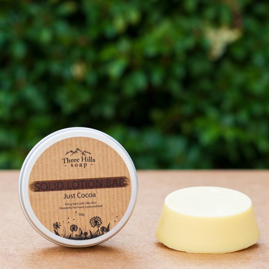 Solid Lotion Bar - Just Cocoa