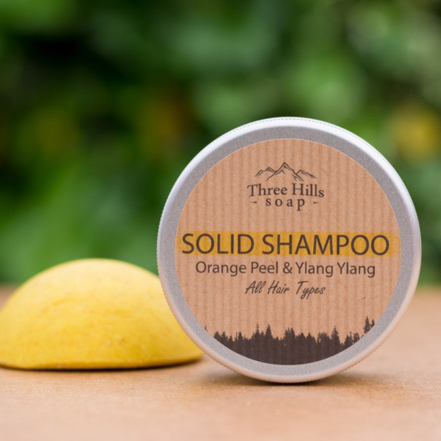 Shampoo Bar for All Hair Types – Orange Peel and Ylang Ylang - Ode to Earth