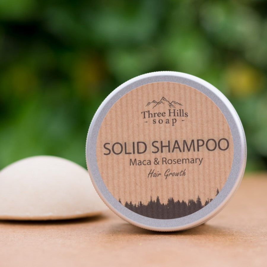 Shampoo Bar for Hair Growth – Maca and Rosemary - Ode to Earth