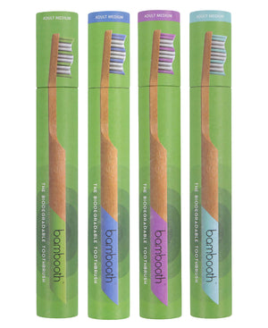Bamboo Toothbrush - Aqua Marine